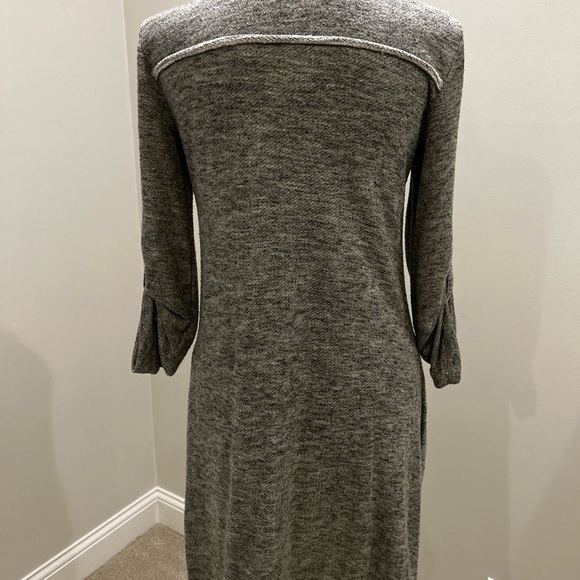 Max Studio Cute Casual Grey Dress with Pockets Size S - Picture 4 of 7